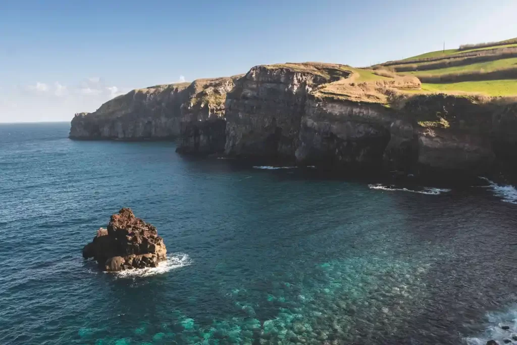 Coastline of Azores Islands